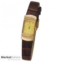 Женские золотые часы "Любава" арт. 98350.412