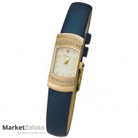 Женские золотые часы "Любава" арт. 98356.111