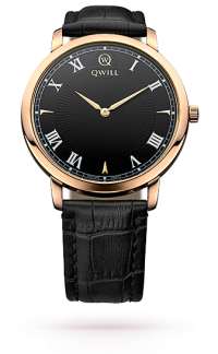 Золотые мужские часы Qwill арт. 6000.01.01.1.51