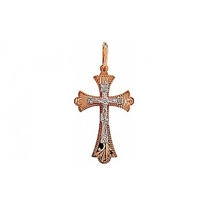 Крест с ручной разгравировкой арт. 77226