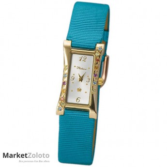 Женские золотые часы "Элизабет" арт. 91717.206
