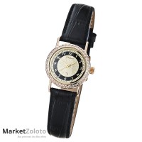Женские золотые часы "Ритм" арт. 98156.408