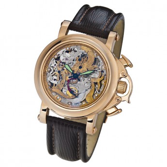 Мужские золотые часы "Буран" арт. 59050СД ОР.212