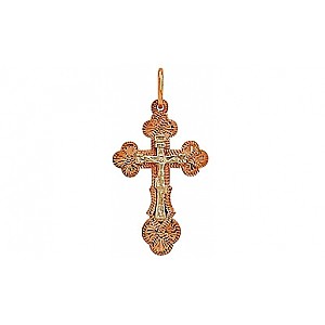 Крест с ручной разгравировкой арт. 78307
