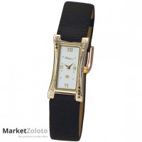 Женские золотые часы "Элизабет" арт. 91765А.116