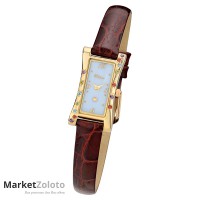 Женские золотые часы "Элизабет" арт. 91767.106
