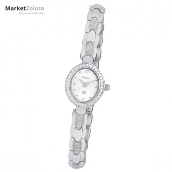 Женские серебряные часы "Мэри" арт. mz_78806-1.106