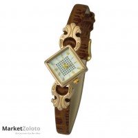 Женские золотые часы "Алисия-2" арт. 44856-2.119