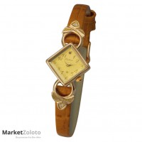 Женские золотые часы "Алисия-2" арт. 44856-3.411