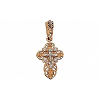 Крест с бриллиантом арт. 69172