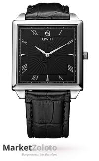 Серебряные мужские часы Qwill арт. 6001.01.04.9.51