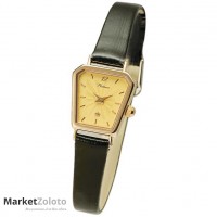 Женские золотые часы "Нэнси" арт. 98950.412