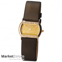 Женские золотые часы "Юнона" арт. 98556-2.410